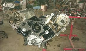 The dark chain links line up with the timing marks on the cam and crank sprockets. Please Help Help Timing A 5 4 3 Valve F150online Forums