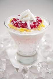 Es Delima Red Ruby Ice With Coconut Jackfruit Slice Resep Masakan Resep Minuman Masakan