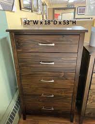 Check spelling or type a new query. Scarlett 5 Drawer Chest C Brindle Brown Quality Furniture