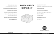 Download the latest drivers and utilities for your device. Konica Minolta Bizhub 20p Manual