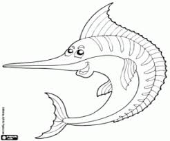 Swordfish coloring book vectors (37). A Large Swordfish Coloring Page Printable Game