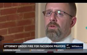 Lawyer in Trouble for Posting Religious Prayers