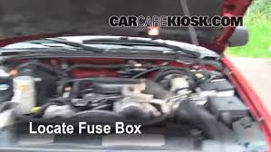 This guide will show you the location of the fuse box on your chevrolet trailblazer / gmc envoy. Replace A Fuse 1998 2005 Chevrolet Blazer 1999 Chevrolet Blazer Ls 4 3l V6 4 Door