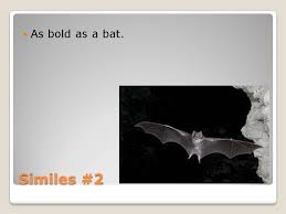 As Bold As A Bat Simile Bat Movie Posters