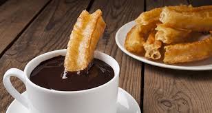 Resultado de imagen de chocolate con churros