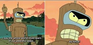 Following the guide above doesn't guarantee your victory in every conflict. When You Play Pacifist On Stellaris And Get Surrounded By Xenophobes Futurama College Humor Comic Panels