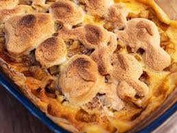 Das Perfekte Griesauflauf Nach Omas Art Rezept Mit Bild Und Einfacher Schritt Fur Schritt Anleitung Milch Mit Vanillezu Griesauflauf Rezepte Essen Und Trinken