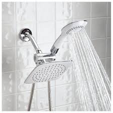 Dual Head Shower Massager With Rainfall Shower Heads Dual Shower Heads Dual Shower
