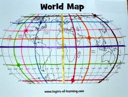 A Grid On Our Earth An Exploration On Map Grids Layers Of Learning Teaching Maps Social Studies Maps Geography Lessons