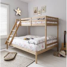 Look through a variety of bunk beds with ladders or staircases that make it easy to get up and down. Kent Triple Bunk Bed In Natural Noa Nani