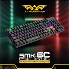 (desember 2020) daftar harga produk armageddon baru & bekas termurah di indonesia. Armaggeddon Smk 6c Psychkestrel Low Profile Red Switch Mechanical Keyboard Ff Refills