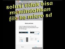 Tunggu beberapa menit sampai proses pemindahan aplikasi selesai. Solusi Xiaomi Redmi 5a Tidak Bisa Memindahkan File Ke Micro Sd Youtube