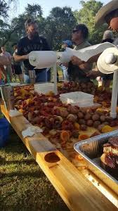Crawfish Table Texasbowhunter Com Community Discussion Forums Crawfish Boil Party Shrimp Boil Party Seafood Boil Party