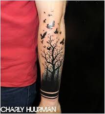 Tattoo Designs For Women 17 Awesome Full Sleeve Tattoo Designs For Females Sheideas Tattoosle Tree Sleeve Tattoo Tree With Birds Tattoo Nature Tattoo Sleeve
