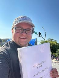 Ready for another year of judging the Iowa State Fair parade!! Hard to  believe fair week is here!! I'll be sure to post some of my favorite fair  parade moments later! -Jacob