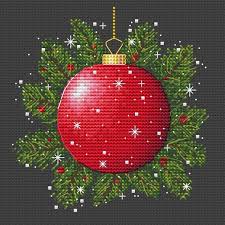 New mini stockings christmas cross stitch pattern set of 4 designs by satsuma street at thecottageneedle.com december stockings reindeer by thecottageneedle. Christmas Ornament Counted Cross Stitch Pattern Pdf Christmas Etsy Cross Stitch Christmas Ornaments Needlework Christmas Christmas Cross Stitch
