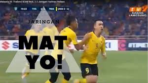 Lima laga sebelumnya indoensia selalu menelan kekalahan. Malaysia Vs Thailand Semifinal 2 Jaringan Gol Mat Yo Youtube