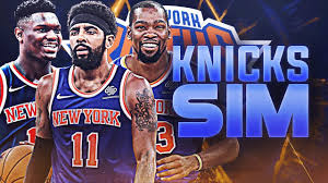 Simulating The Kevin Durant Kyrie Irving Zion Williamson New York Knicks Era Youtube With kyrie and a few other good scoring guards and playmakers, kd won't have to force the issue and he'll still dominate. simulating the kevin durant kyrie irving zion williamson new york knicks era