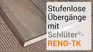 Profi zum festpreis inklusive material , auch kurzfristig ! Stufenlose Ubergange Mit Schluter Reno Tk Youtube