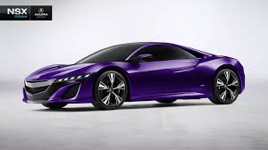 My Purple Nsx Nsx Acura Nsx Acura