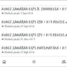 Berdasarkan jawaban pada poin a pasien mengkonsumsi obat selama 50 hari. Jual Kunci Jawaban Esps K13n Kelas 1 Sampai 6 Penerbit Erlangga Di Lapak Omocha Toys Bukalapak