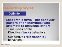 Leadership Chapter 5 Situational Approach Ppt Video Online Download