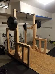 Even the commercial folding racks have sort of a funny look folded. Diy Squat Rack Pull Up Bar Homegym