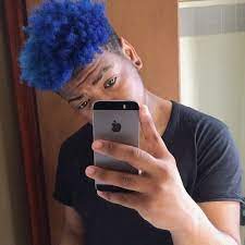 Mens Blue Hair Men Hair Color Mens Hair Colour Mens Blue Hair