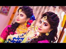 Wedding Reception Makeup Step By Step Demonstration By Mayuri Sinha Sarkar You Bengali Bridal Makeup Bridal Hairstyle For Reception Indian Bride Makeup