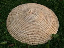 They are large and light, made of woven wood strips. Shield Of Skudra
