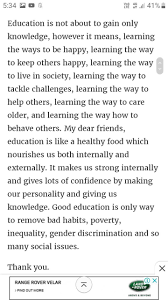 Lower compression rates required less experience before full adjustment occurred. English Speech On Education Brainly In