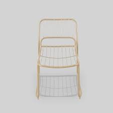 Sublime Metal Stack Patio Chair Gold Opalhouse Target Metal Patio Chairs Patio Chairs Outdoor Folding Chairs