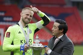 The danish stopper was seen in tears earlier this week as he. Leicester S Fa Cup Triumph What Dreams Are Made Of For Kasper Schmeichel