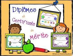 Passionnée par l'enseignement et les cultures, je donne des cours à domicile où dans un centre. Diplomes Et Certificats De Merite Modeles De Certificats Cinquieme Annee Et Diplome