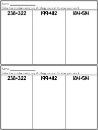 7•3lesson 26 lesson 26 : Simple 3 Digit Addition Exit Ticket Exit Tickets Student Teaching Teaching