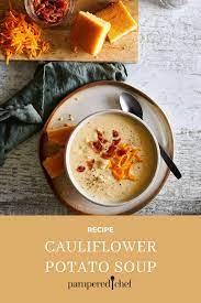 Cauliflower Potato Soup Recipe Pampered Chef Recipes Recipes Healthy Soup Recipes