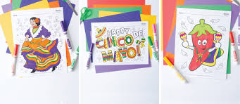 This listing is for all 10 cinco de mayo coloring pages that are shown in the photos. Free Cinco De Mayo Coloring Pages Fun365