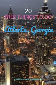20 Free Things To Do In Atlanta Georgia Coisas Para Fazer Dicas De Viagem Viagens