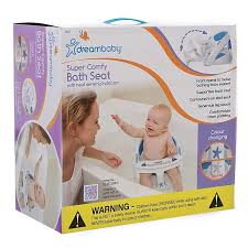 5.0 out of 5 stars 2. Dreambaby Deluxe Bath Seat With Foam Padding Heat Sensing Star Shape Indicator Baby George At Asda