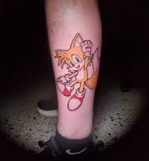 Tails tattoo! So excited to finally get it done. : r/SonicTheHedgehog