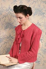 It's just one of many that will become a staple in your wardrobe. Lacy Bed Jacket Jacket Pattern Sewing Ravelry Free Knitting Patterns Vintage Knitting