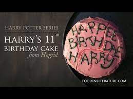 Harry's 11th birthday doesn't start too well. Celebrate Harry S Birthday July 31st With The Sticky Chocolate Cake Hagrid Made Harry For His 11th Birthday The Mome Harry Potter Cake Harry Potter Food Cake