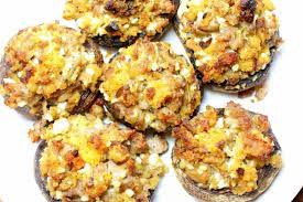 What kind of stuffing do you use for stuffed mushrooms? Sausage And Cornbread Stuffed Mushrooms Csmonitor Com