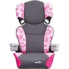 Evenflo Big Kid Sport High Back Booster Seat Peony Playground Pink Baby Car Seats Booster Car Seat Car Seats