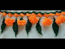 Beautiful Handmade Crochet Door Hanging Toran Youtube Free Macrame Patterns Crochet Wall Art Macrame Patterns