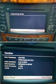Dealers are reluctant to enable engineering mode. Mercedes W211 219 Comand Aps Head Unit Secret Engineering Menu Ong Robertson S Blog