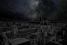 By Noting The Precise Latitude And Angle Of His Cityscape Cohen Is Able To Track The Earth S Rotation To Places Of Atmosphe City Sky Light Pollution Dark City