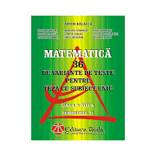 Aveti careva modelul de teza ? 15 Variante De Teste Pentru Teza Cu Subiect Unic Clasa A Viii A Semestrul I Istoria Romanilor 978 973 7669 50 6 4 00 Ron Editura Taida Iasi Librarie Virtuala