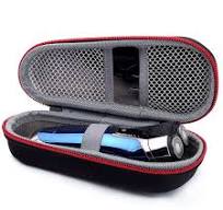 Customized Hard Shell Travel Shockproof Safety Razor Accessories Storage  EVA Thermoformed Case Electric EVA Shaver Case