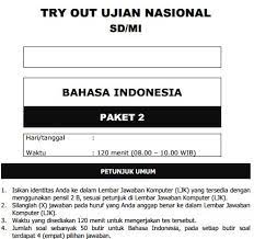Kunci jawaban buku paket bahasa indonesia kelas 7 halaman 169 b indonesia vii tabel hall 169 171 revisi 2016 b. Kumpulan Soal Uji Coba Un Sd Bahasa Indonesia Paket 2 Dan Kunci Jawaban Cari Soal